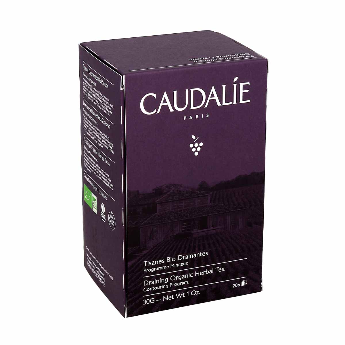 Caudalie Vinosculpt Tisanes Bio Drainantes 20 Sachets