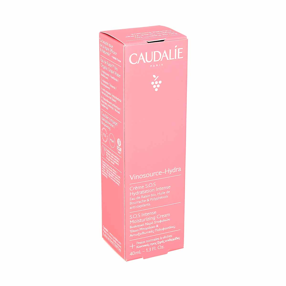 Caudalie Vinosource Hydra Cream S.O.S Intense Hydration 40ml