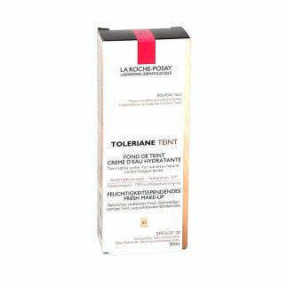La Roche Posay Tolériane Fond de Teint Crème d'Eau Hydratante n°01 Ivoire