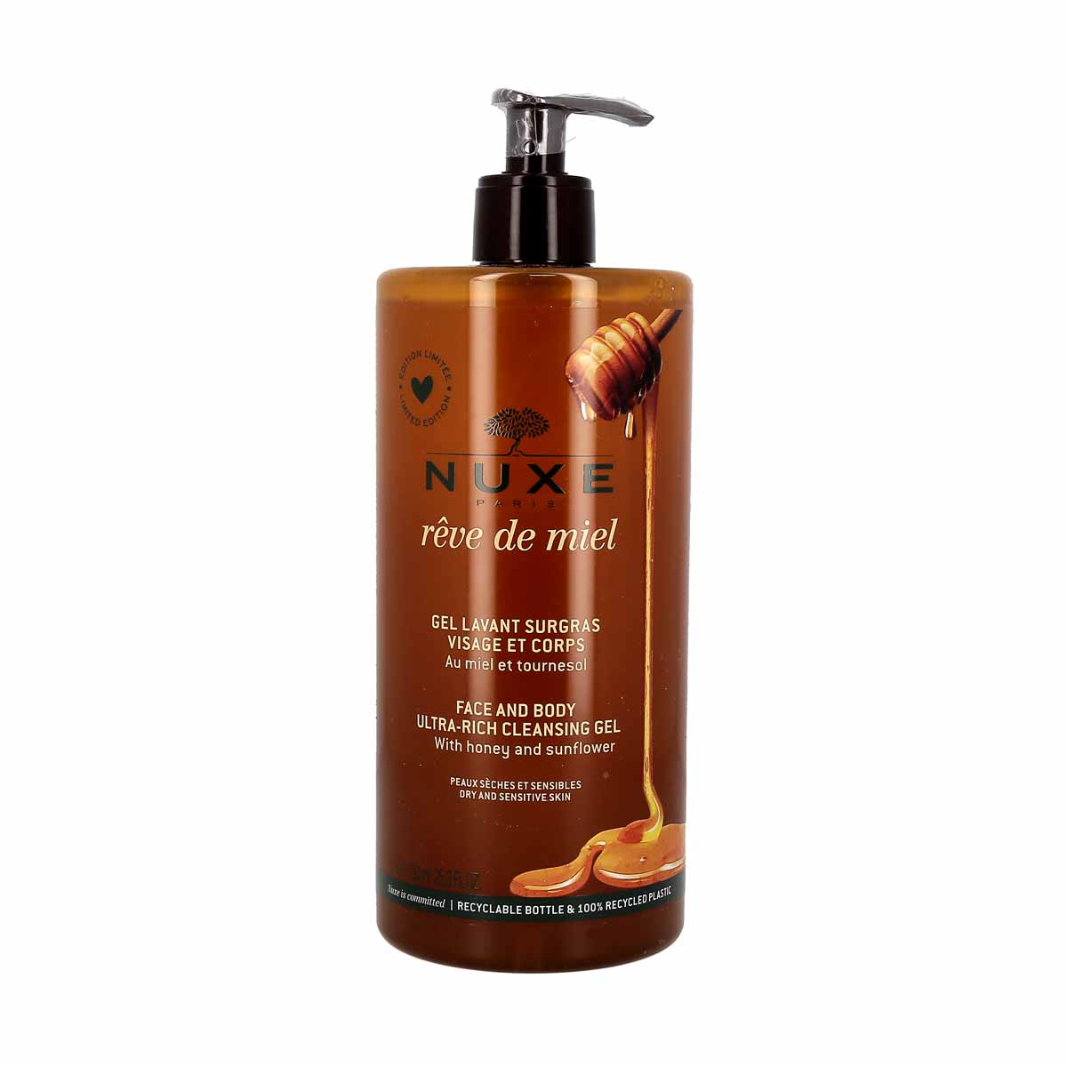 Nuxe Rêve de Miel Gel Lavant Surgras Édition Limitée 750ml