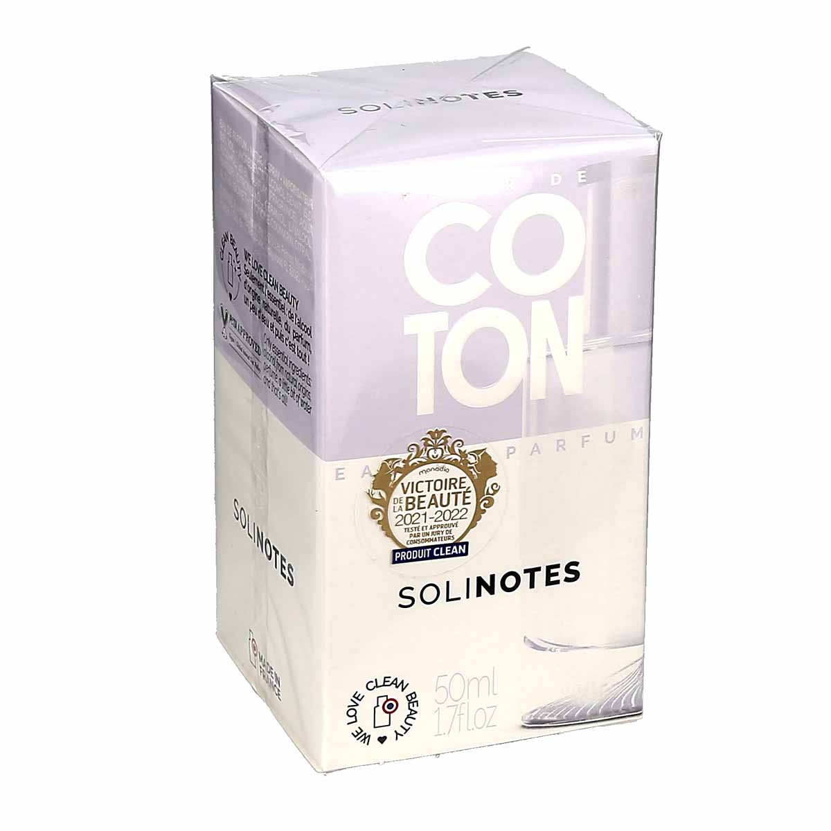 SOLINOTES Eau De Parfum Fleur De Coton 50ml