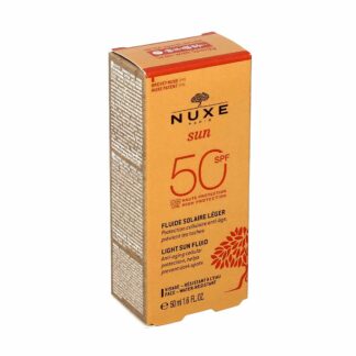 Nuxe Sun Fluide Solaire Léger SPF50, 50 ml bottle