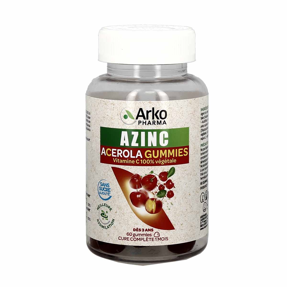 Arkopharma Azinc Acerola 60 Gummies