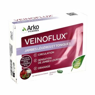 Arkopharma Veinoflux Jambes Légères et Toniques 30 Gélules