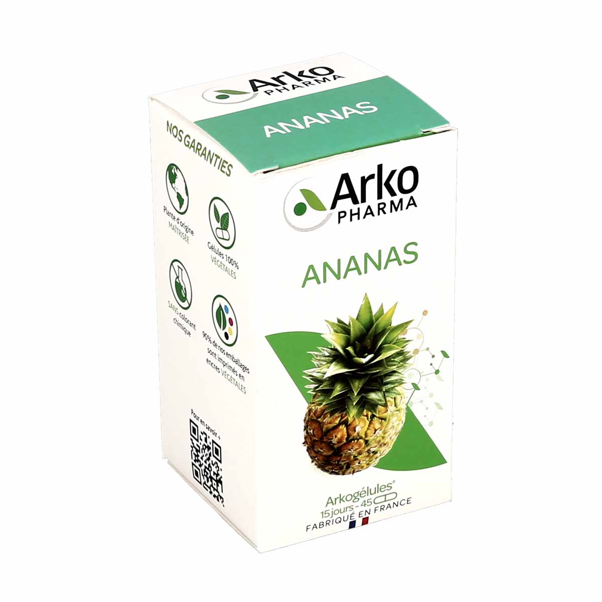 Arkopharma Arkogélules Ananas 45 Gélules
