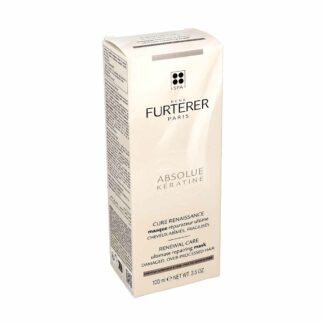 René Furterer Absolue Kératine Cure Renaissance Masque Réparateur Ultime Cheveux Abîmés Fragilisés 100 ml