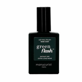 SEMI-PERMANENT LED GREEN FLASH - 15 ML - Base Coat