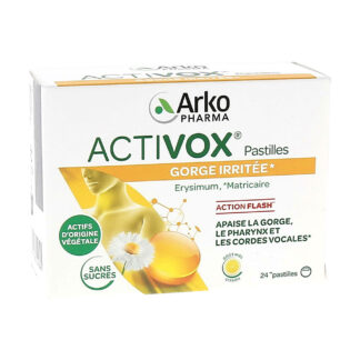 Activox Irritated Throat Lozenges