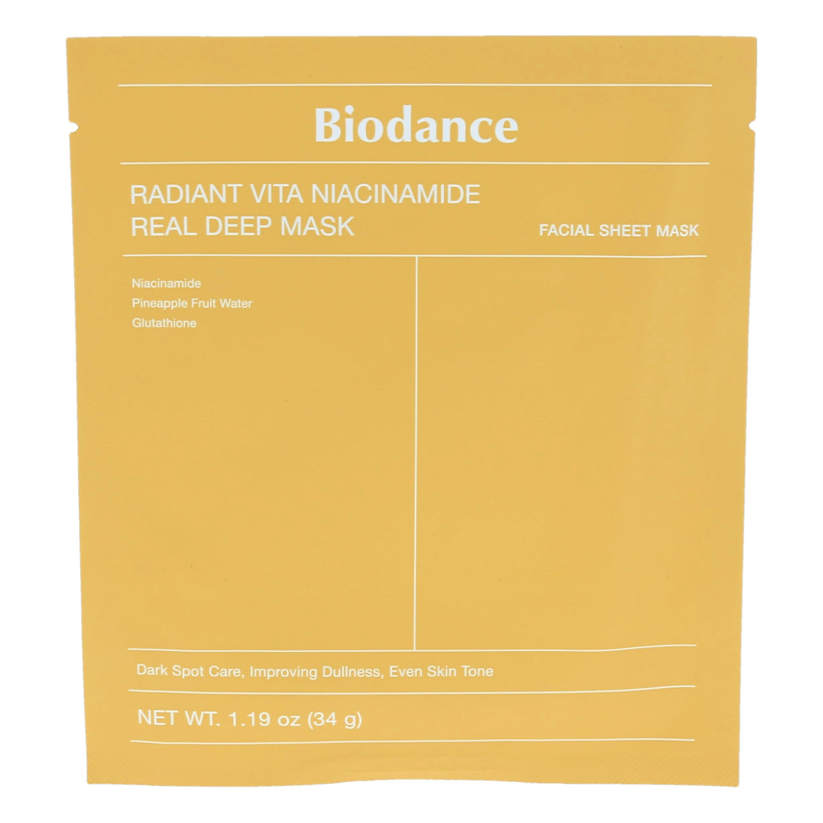 Biodance Radiant Vita Niacinamide Real Deep Mask