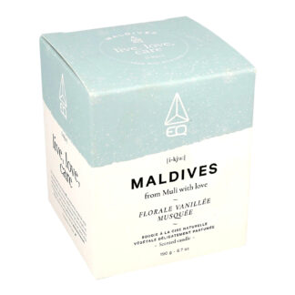 EQ Love Maldives Natural Plant Wax Candle Delicately Scented