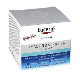 Eucerin Hyaluron-Filler + 3x Effect Gel-Cream Moisture Booster Night Care