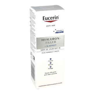 Eucerin Hyaluron-Filler + 3x Effect Day Care SPF15 Normal to Combination Skin