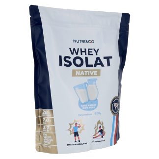 Nutri&Co Whey Isolat Native unflavored