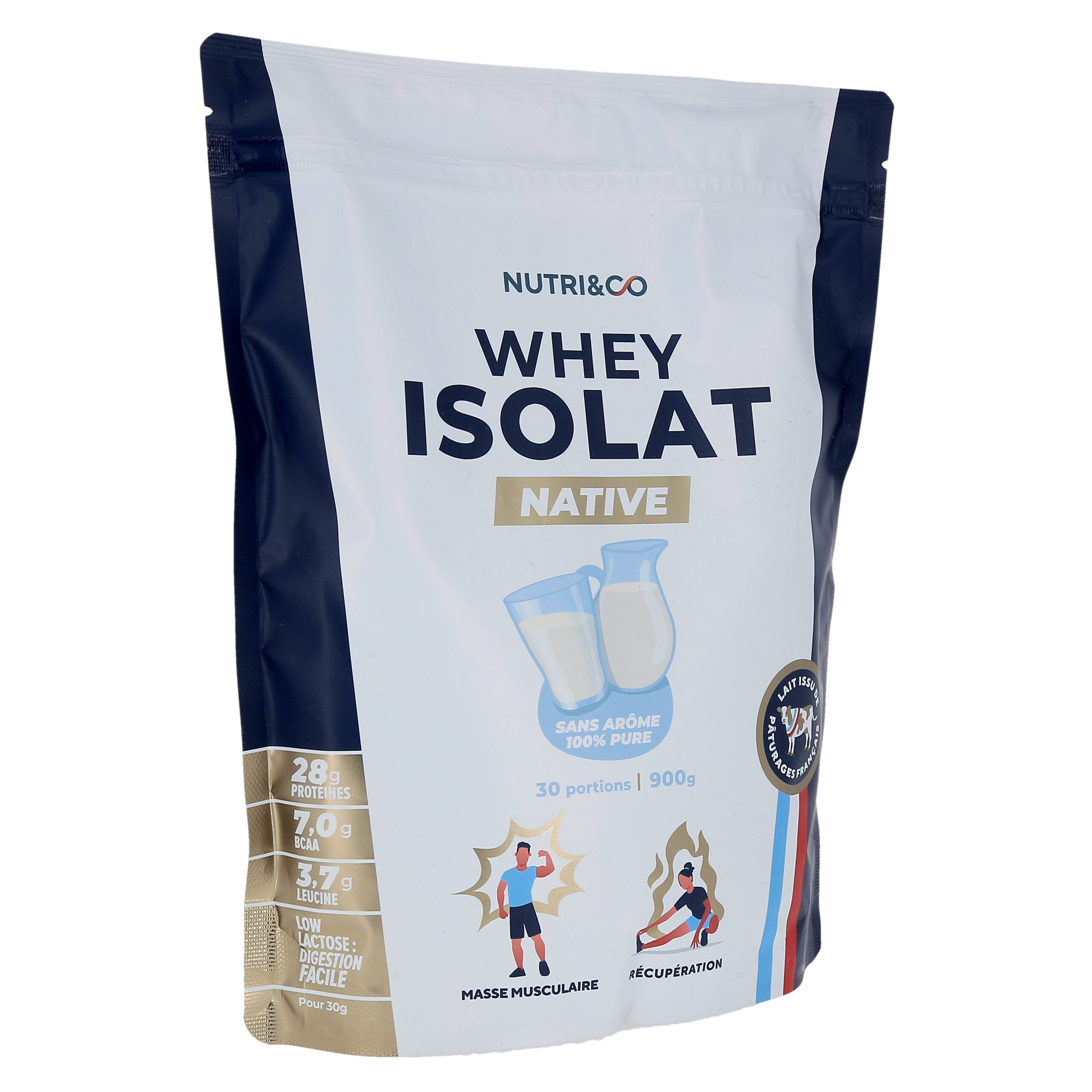 Nutri&Co Whey Isolat Native unflavored