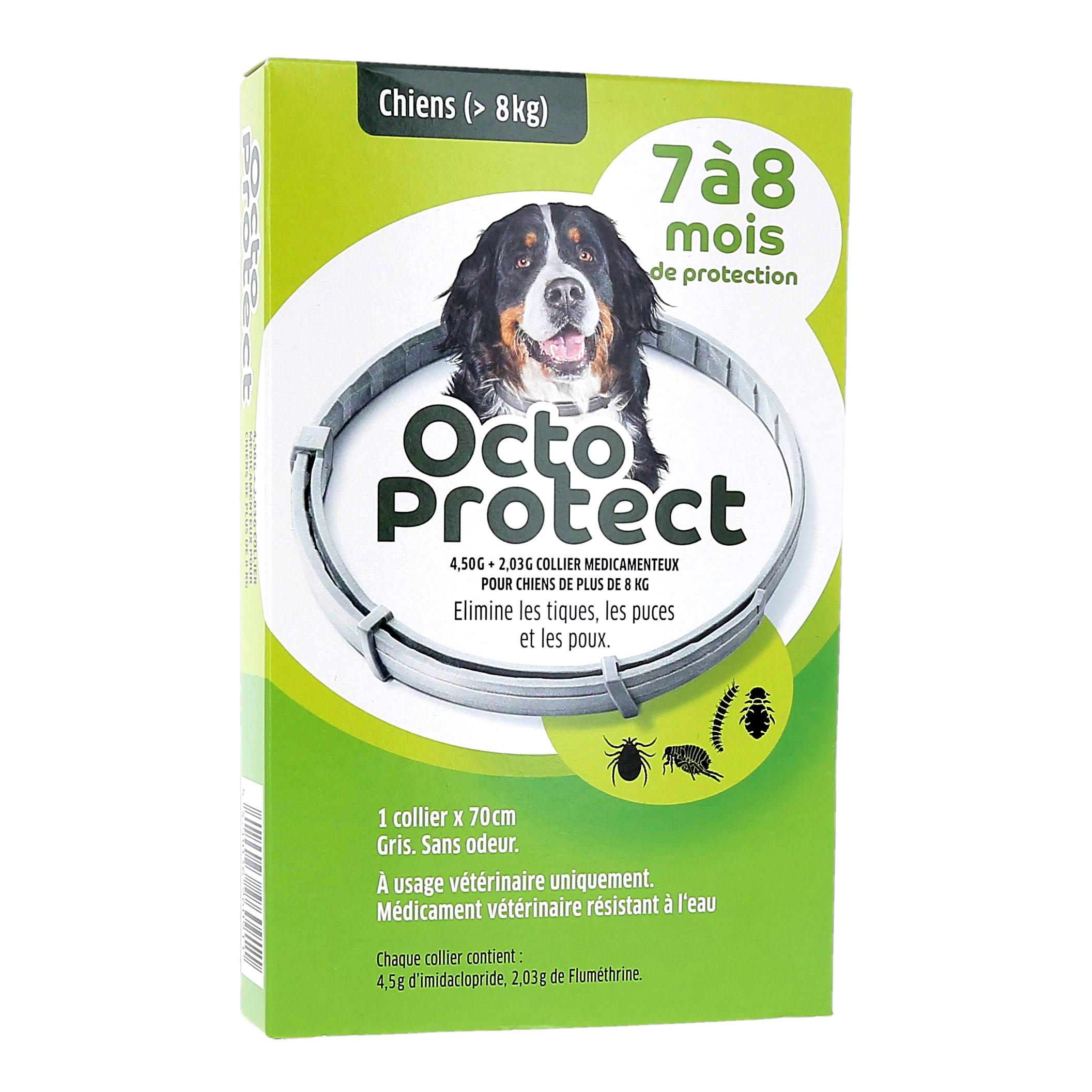 OctoProtect Large Dogs (over 8kg) 7 to 8 months' protection