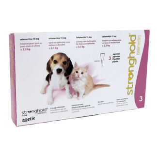 Stronghold 15mg spot-on cats and dogs less than or equal to 2