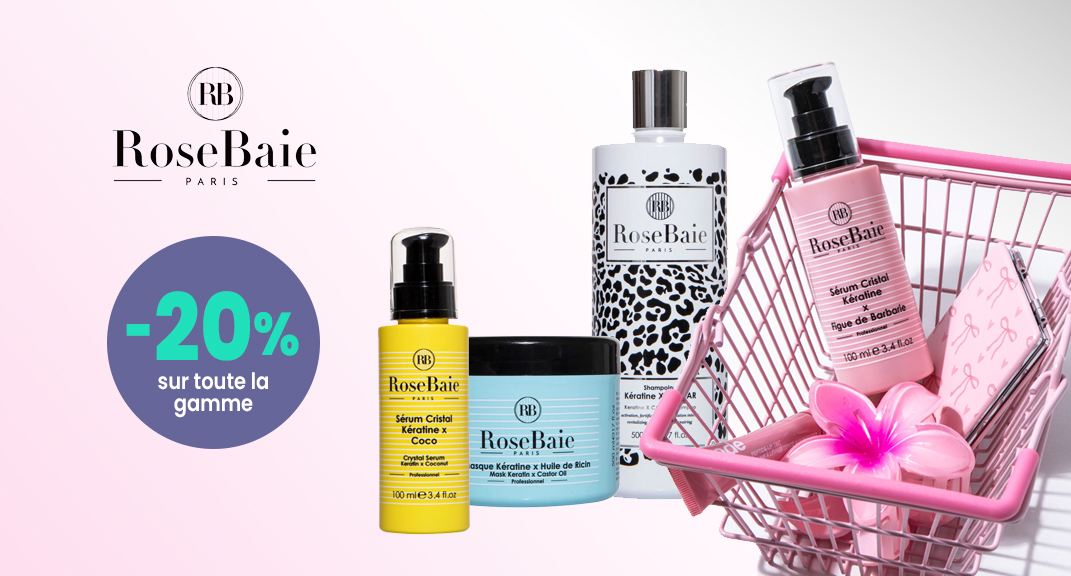 Rosebaie – Your hair deserves 20% more care