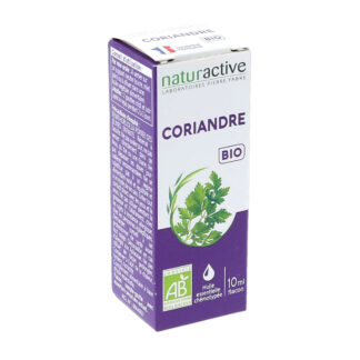 Naturactive Coriandre Bio Huile Essentielle Chémotypée