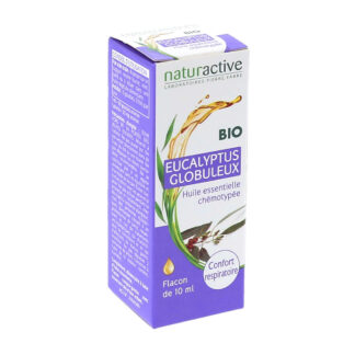Naturactive Eucalyptus Globuleux Bio Huile Essentielle Chémotypée