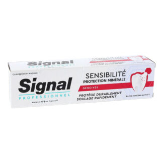 Signal Professionnel Sensibilité Protection Minérale Gencives