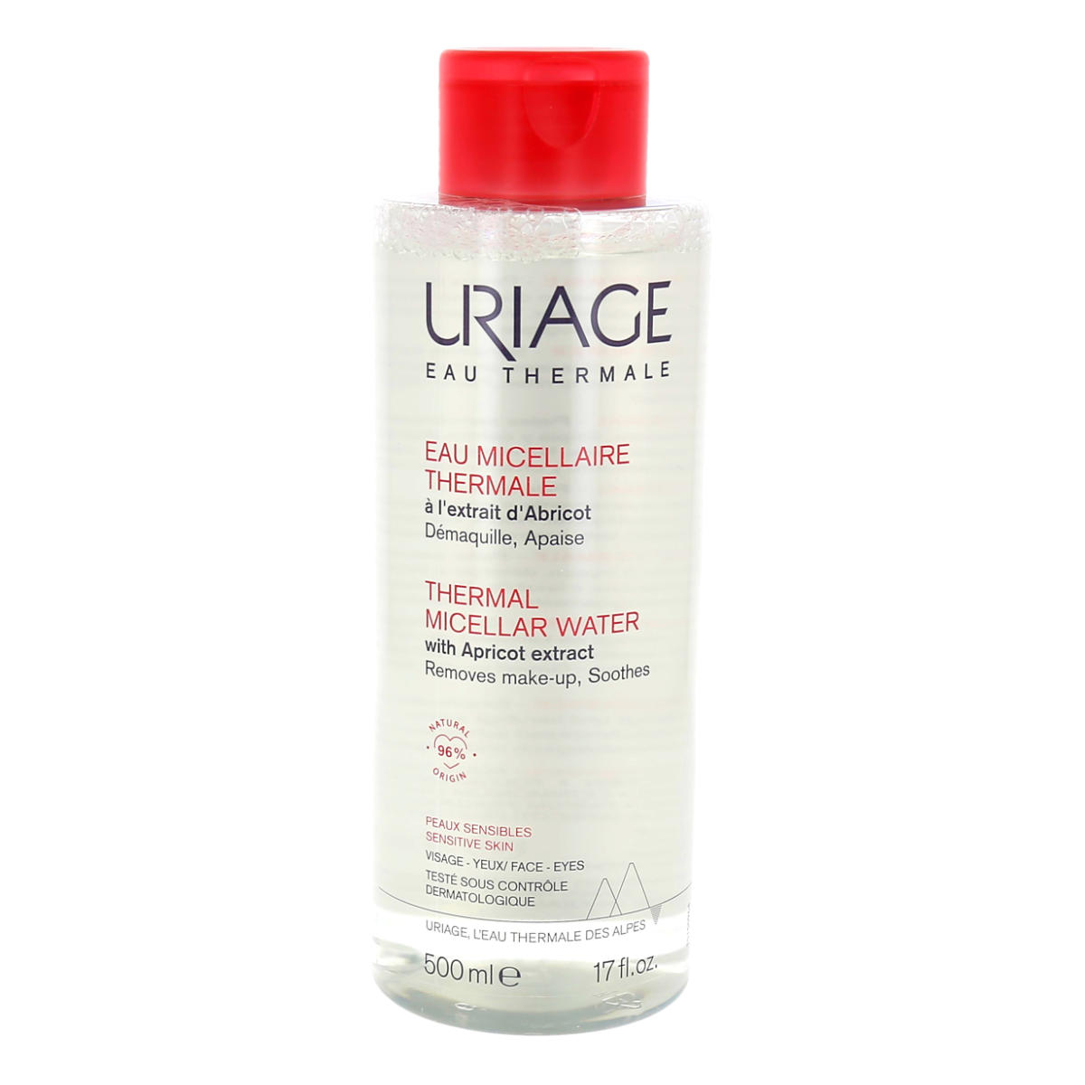 Uriage Eau Micellaire Thermale à l'extrait d'abricot