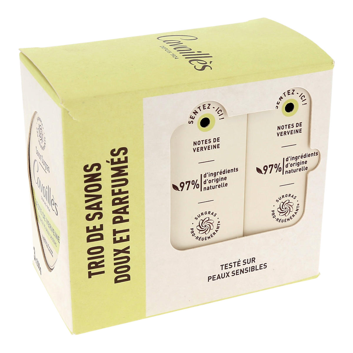 Cavaillès Savon Surgras Verveine