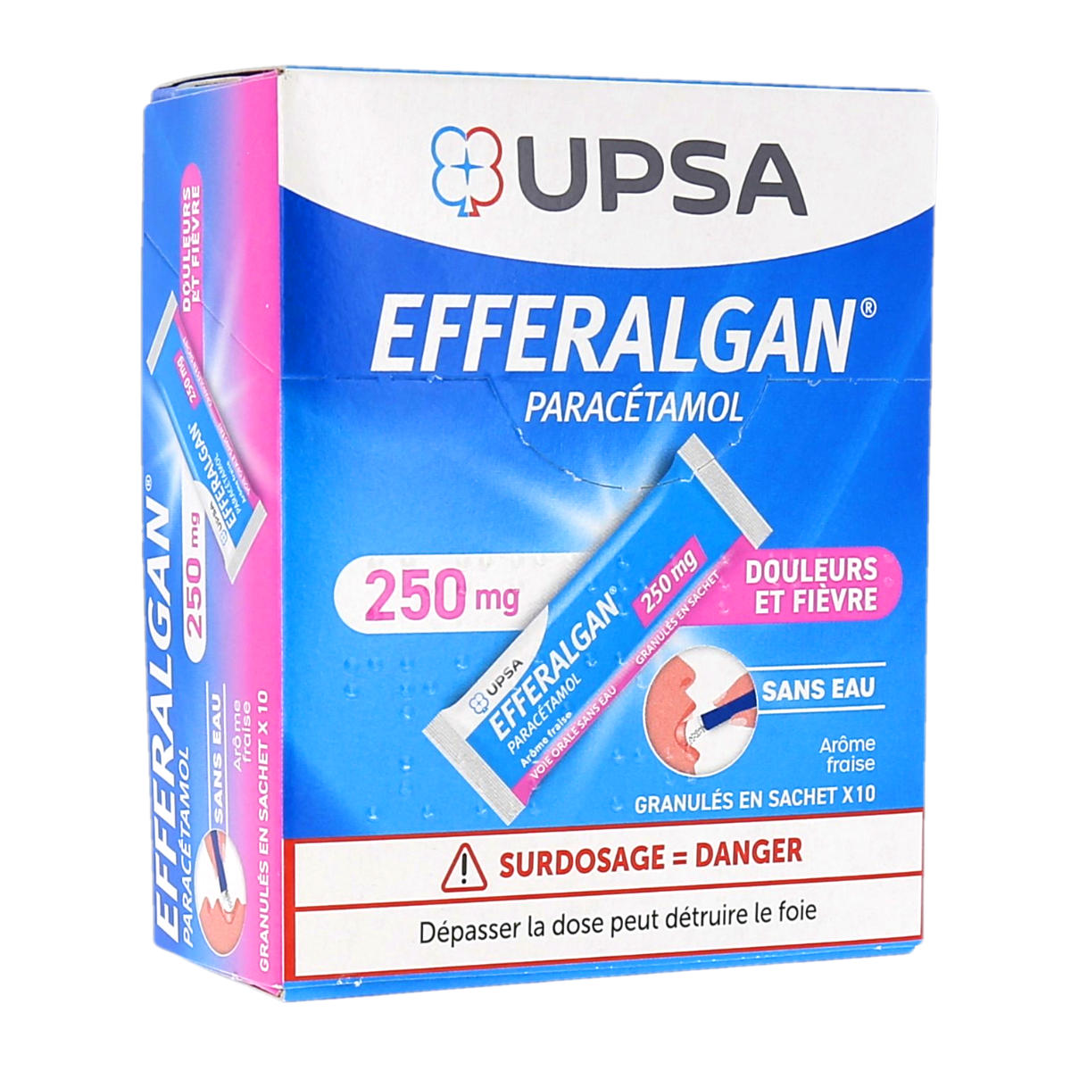 Efferalgan 250mg Granulés en sachet