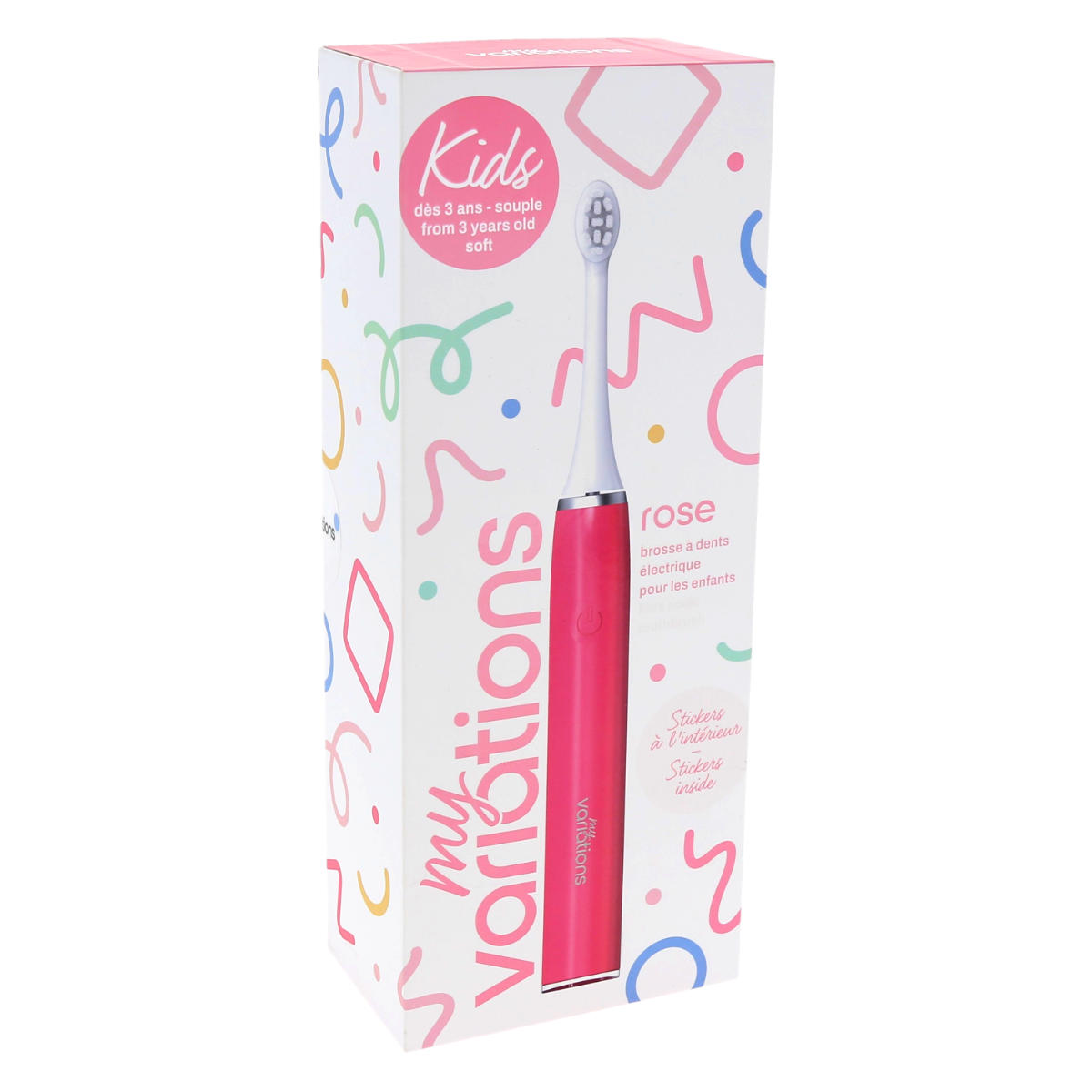 MyVariations Brosse à Dents Electrique Kids Rose