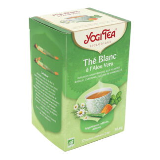 Yogi Tea Thé Blanc à L'Aloé Vera
