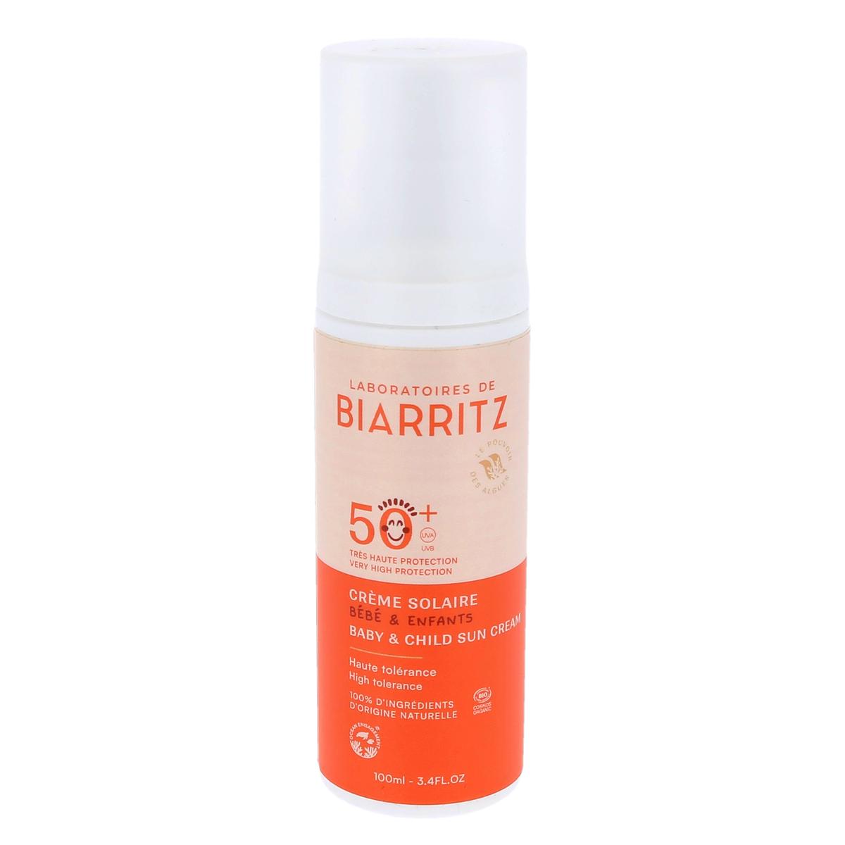 Laboratoires de Biarritz Crème Solaire Bébé & Enfants SPF50+