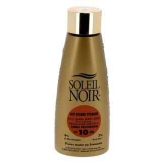 Soleil Noir Vitamin-Enriched Sunscreen with Anti-Aging Ingredients, SPF 10