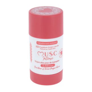 Musc Intime Solid Deodorant: La Délicieuse Sweet Litchi