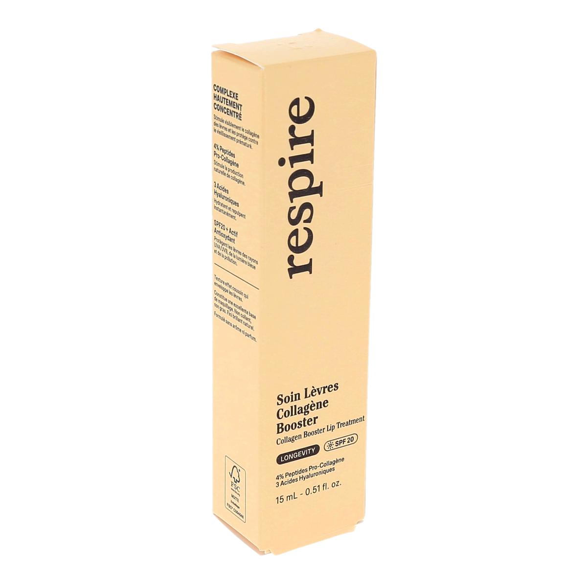 Respire Collagen Booster Lip Care SPF 20, 15 ml tube