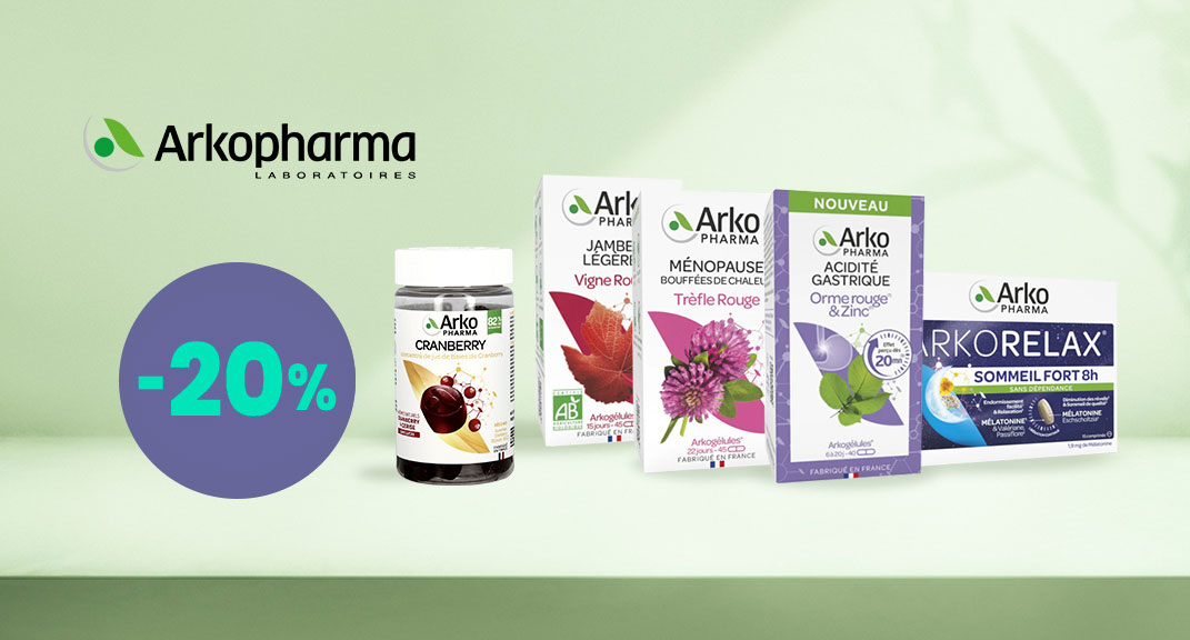 Arko - Your natural wellbeing now at -20%