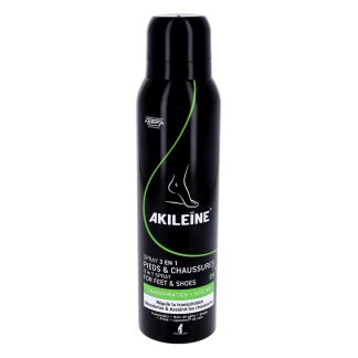 Akileïne 3-in-1 Foot & Shoe Spray
