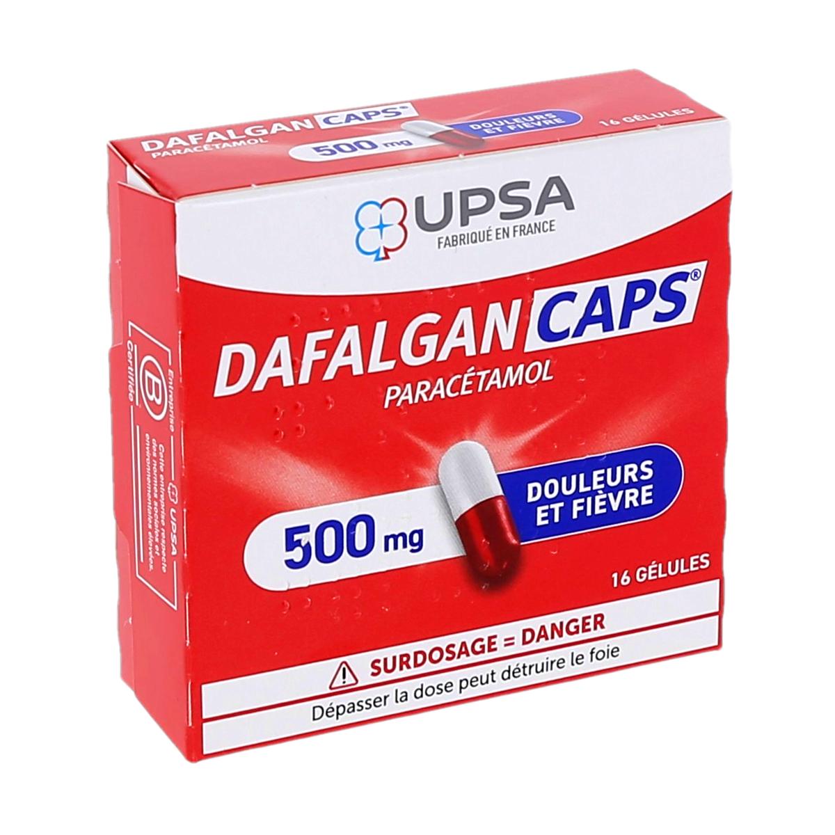 Dafalgan Caps 500 mg