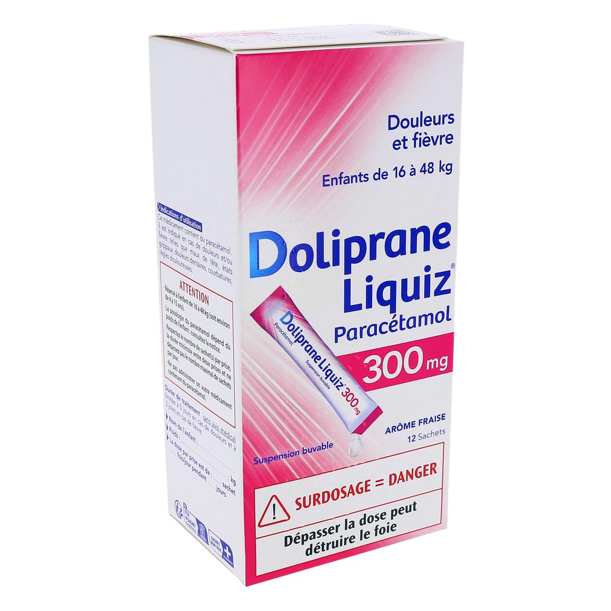 Doliprane Liquiz 300 mg Oral Suspension