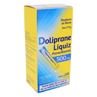 Doliprane Liquiz 500 mg Oral Suspension