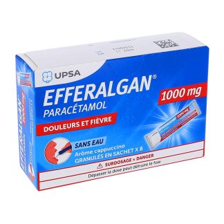 Efferalgan 1000 mg Granules in a packet