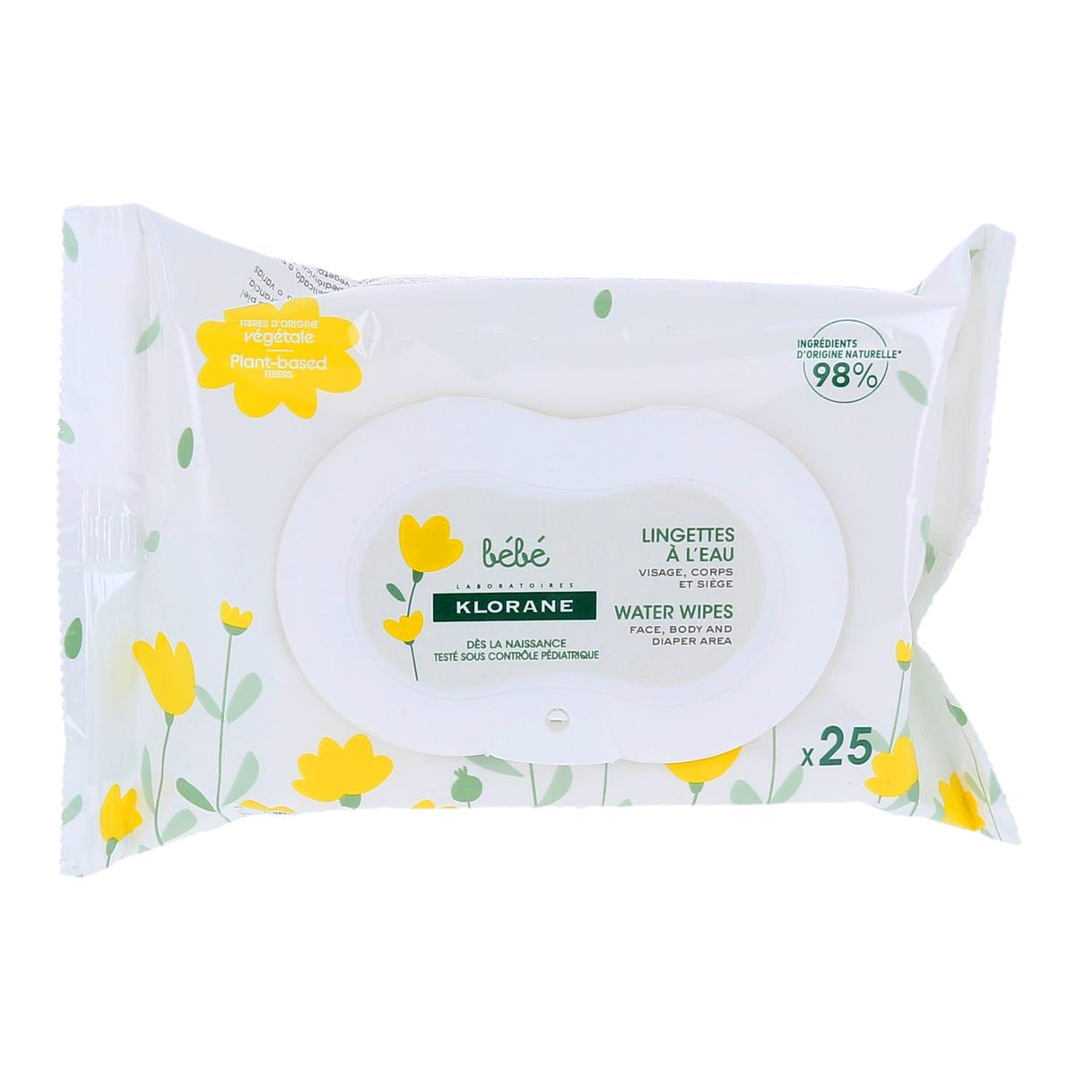 Klorane Baby Water-Based Wipes