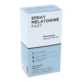 Aigues-Mortes Pharmacy Fast-Acting Melatonin Spray (1 mg/dose)