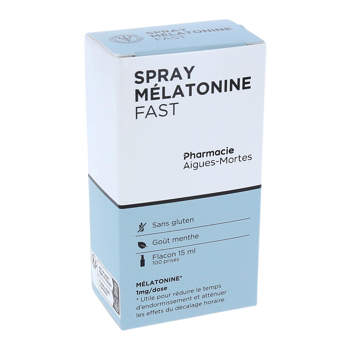 Aigues-Mortes Pharmacy Fast-Acting Melatonin Spray (1 mg/dose)