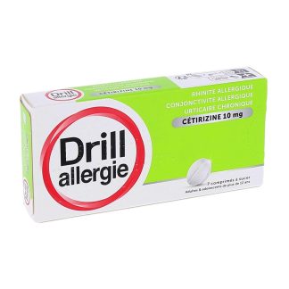 Drill Allergy Cetirizine 10 mg
