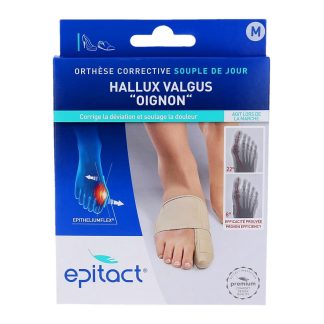 Epitact Flexible Daytime Corrective Orthosis for Hallux Valgus ("Bunion")