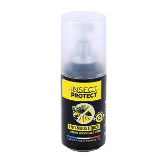 Insect Protect Mosquito Repellent Spray: Tropical Skin Repellent Lotion for Ages 2 and Up