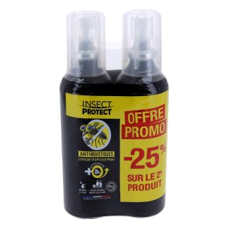 Insect Protect Mosquito Repellent Spray: Tropical Skin Repellent Lotion for Ages 2 and Up