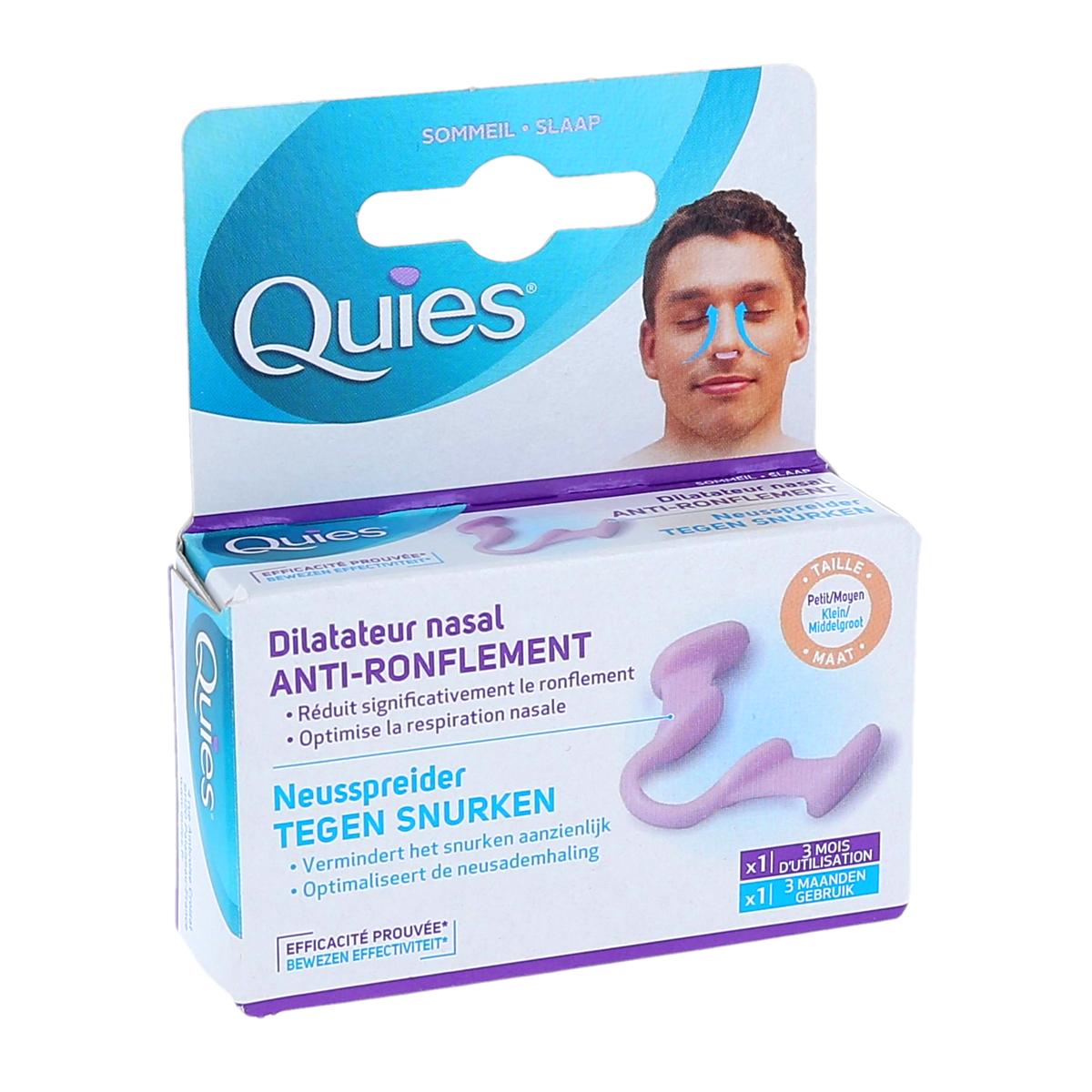 Quies Anti-Snoring Nasal Dilator for Sleep