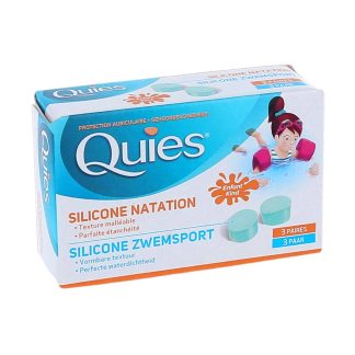 Quies Silicone Earplugs for Children's Swimming