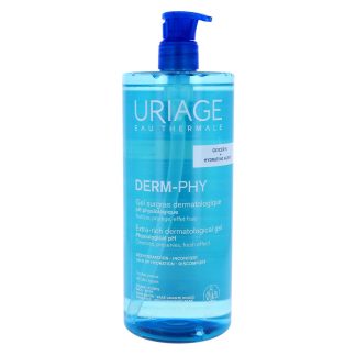 Uriage DERM-PHY Super-Moisturizing Dermatological Gel, Physiological pH