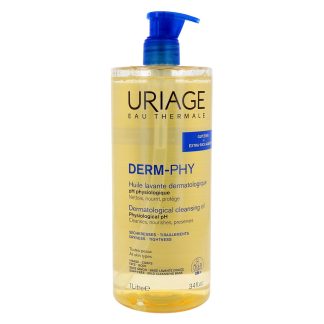 Uriage DERM-PHY Dermatological Cleansing Oil, Physiological pH